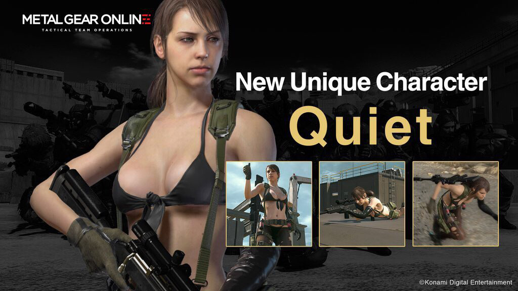 MGO DLC Unique Character Quiet