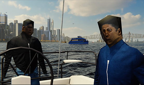 Spider man PS4 boat people 1